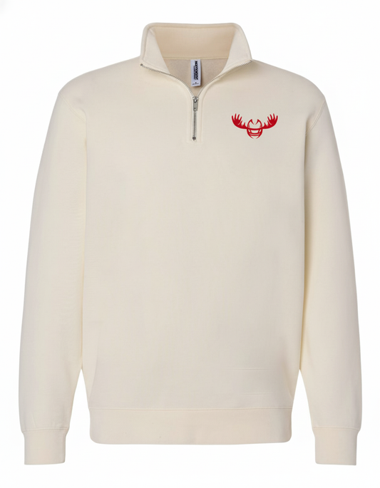 Men’s Embroidered Quarter-Zip Sweatshirt
