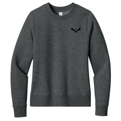 Women's Embroidered Fleece Crew