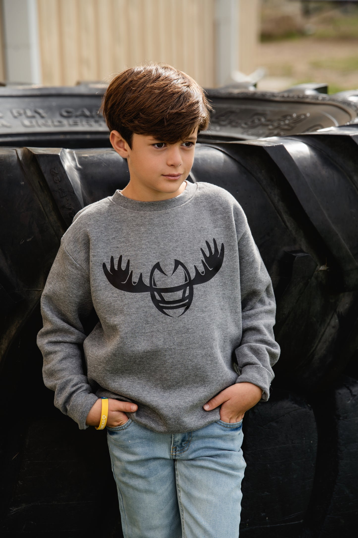 Youth Crew Neck Sweatshirt