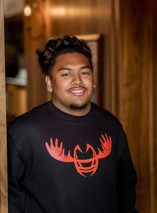 Men's Printed Crew Neck Sweatshirt