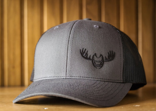 Moose Embroidered Side Logo Trucker Hat